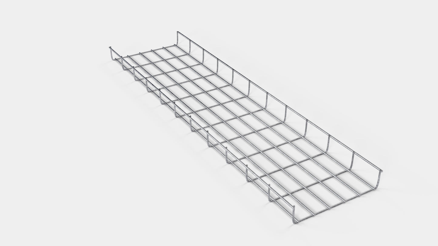 Kabelkanal Höhe 110 cm, Tiefe 5 cm, Maschenweite 5 x 10 cm