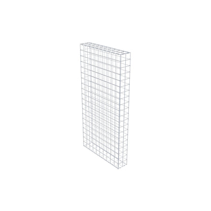 Gabião 200 cm x 100 cm x 20 cm (C x A x P), malhagem 10 cm x 10 cm, anel C
