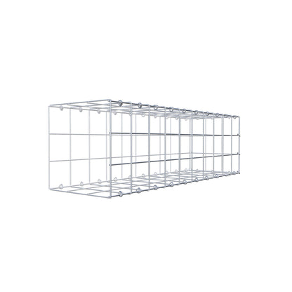Gabbione aggiuntivo tipo 2 100 cm x 30 cm x 30 cm (L x A x P), maglia 10 cm x 10 cm, anello a C