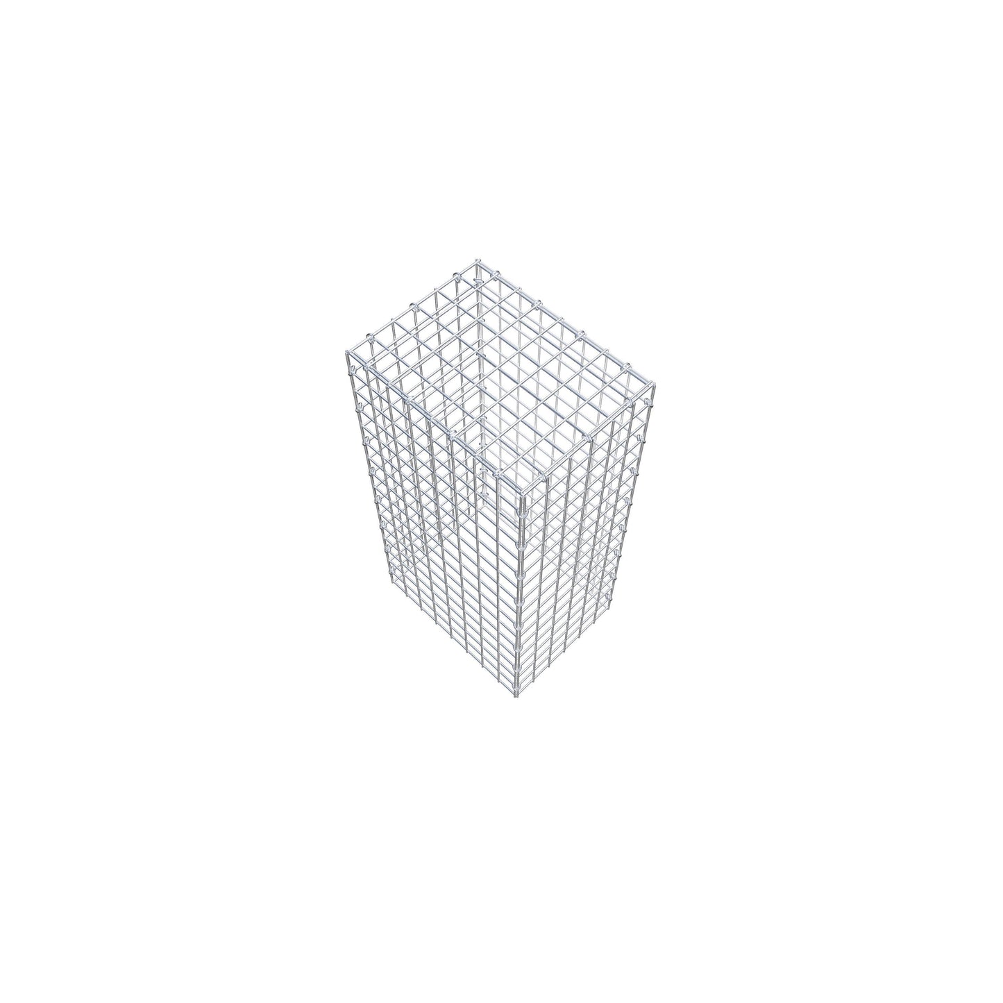 Pile aggiuntivo tipo 3 80 cm x 40 cm x 30 cm (L x H x P), maglia 5 cm x 5 cm, anello a C