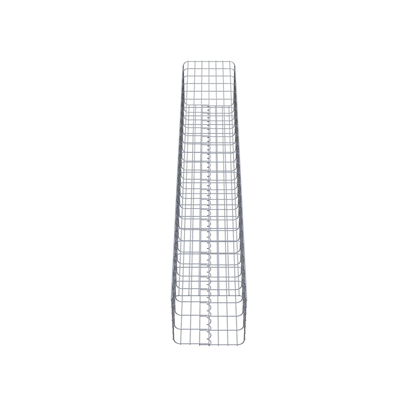 Gabion column square 37 cm x 37 cm, 230 cm height, MW 5 cm x 10 cm