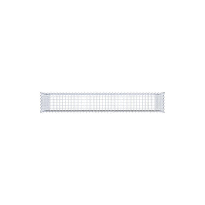 Gabbione 200 cm x 100 cm x 30 cm (L x H x P), maglia 5 cm x 5 cm, spirale