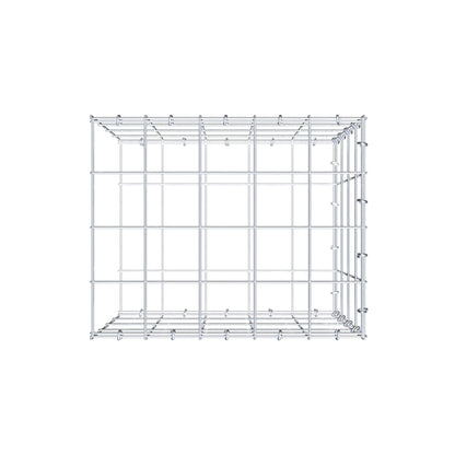 Pile aggiuntivo tipo 2 50 cm x 40 cm x 40 cm (L x H x P), maglia 10 cm x 10 cm, anello a C
