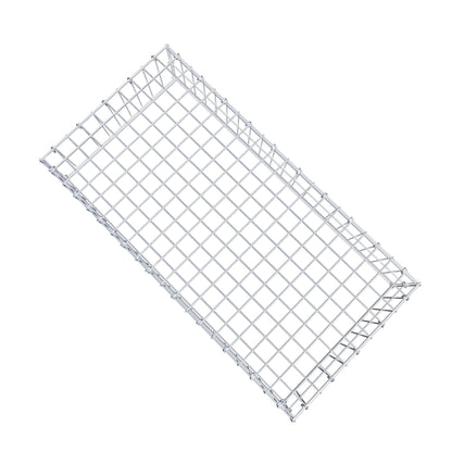 Gabbione aggiuntivo di tipo 3 100 cm x 20 cm x 50 cm (L x H x P), maglia 5 cm x 10 cm, anello a C
