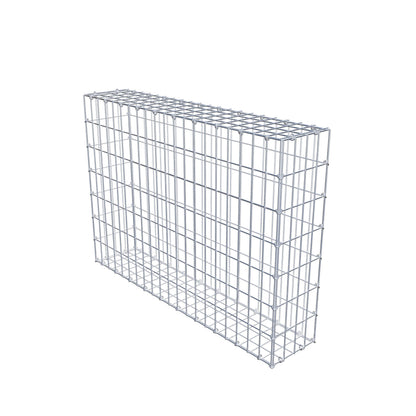 Gabione 100 cm x 70 cm x 20 cm (L x H x T), Maschenweite 5 cm x 10 cm, C-Ring