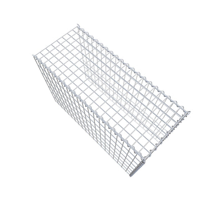 Gabbione aggiuntivo tipo 4 100 cm x 70 cm x 40 cm (L x H x P), maglia 5 cm x 10 cm, spirale