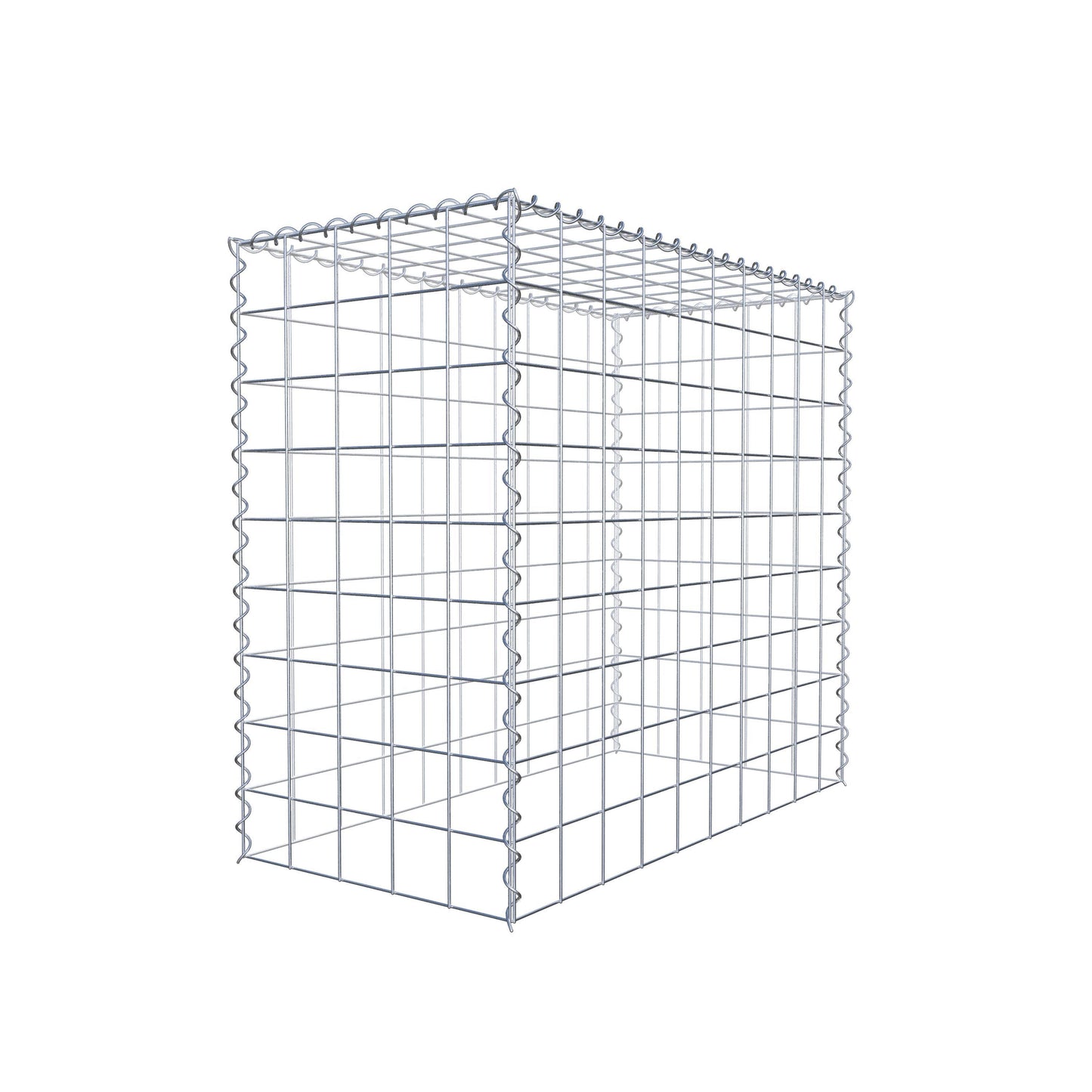 Gavión complementario tipo 3 100 cm x 90 cm x 50 cm (L x A x P), malla 10 cm x 10 cm, espiral