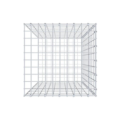 Gabião tipo 2 100 cm x 50 cm x 50 cm, malhagem 5 cm x 10 cm, anel C