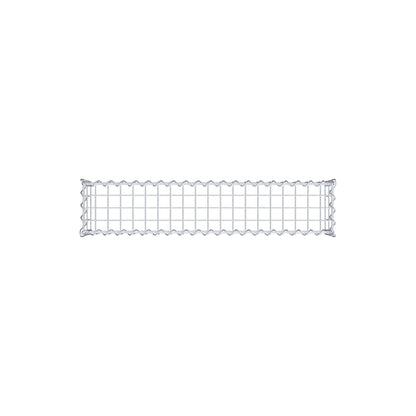 Add-on schanskorf type 3 100 cm x 20 cm x 20 cm (L x H x D), maaswijdte 5 cm x 10 cm, spiraalvormig
