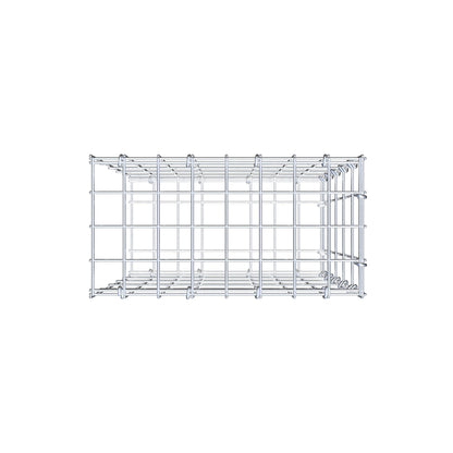 Pile aggiuntivo tipo 2 50 cm x 40 cm x 20 cm, maglia 5 cm x 10 cm, anello a C