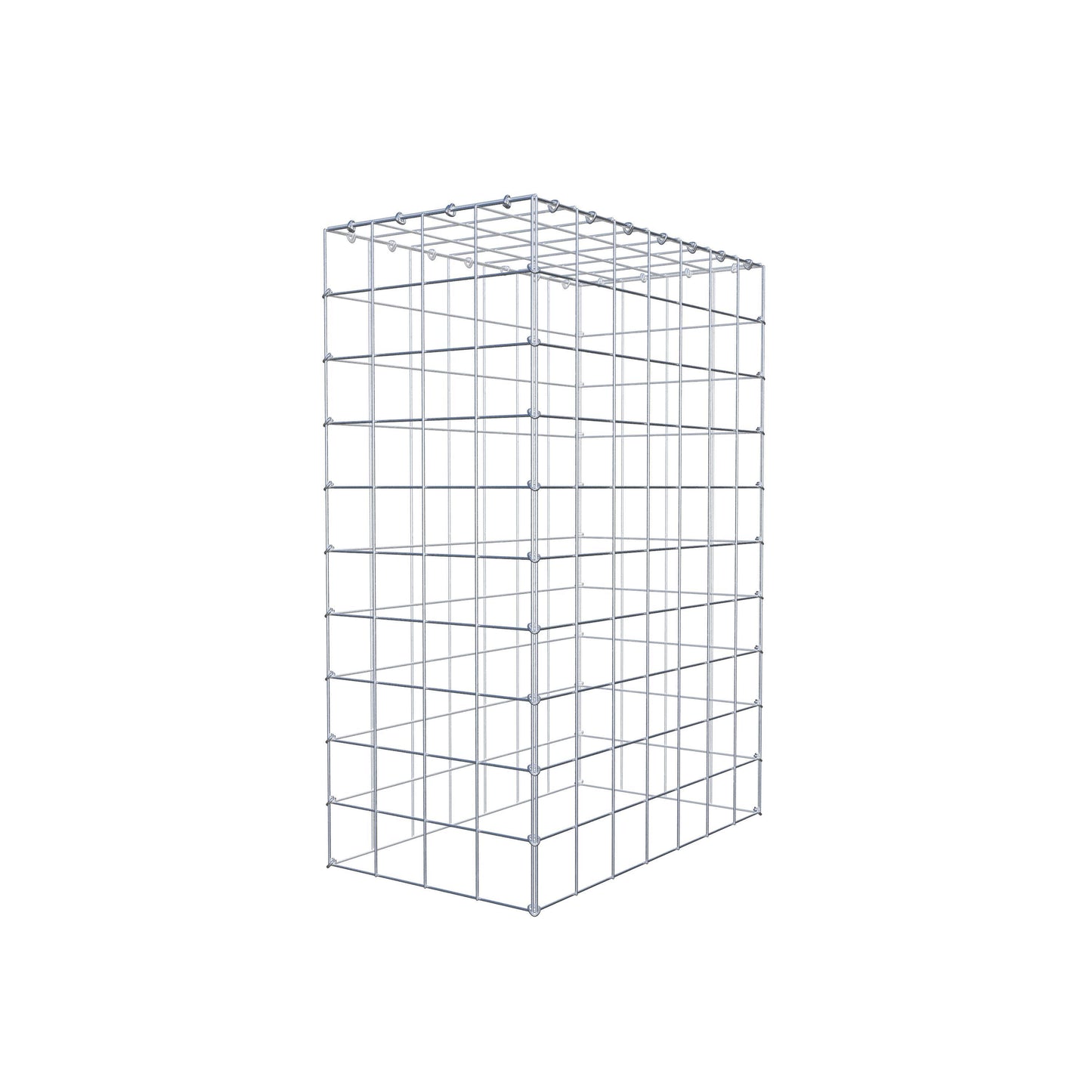Anbaugabione Typ 3 100 cm x 70 cm x 40 cm (L x H x T), Maschenweite 10 cm x 10 cm, C-Ring