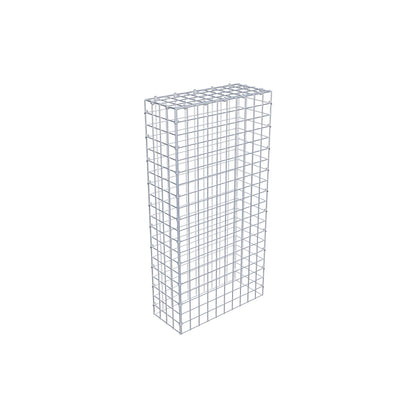 Gavión complementario de tipo 3 100 cm x 20 cm x 50 cm (L x A x P), malla 5 cm x 5 cm, anillo en C