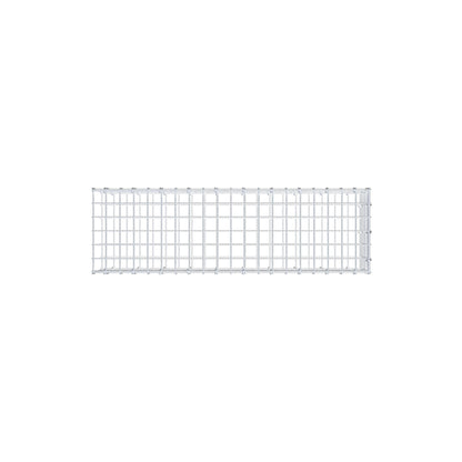 Gabbione aggiuntivo tipo 2 100 cm x 20 cm x 30 cm (L x A x P), maglia 5 cm x 5 cm, anello a C