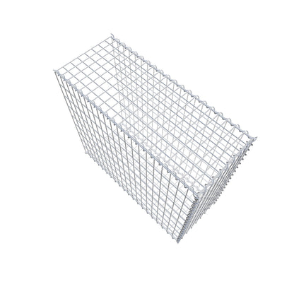 Gabbione aggiuntivo tipo 2 100 cm x 90 cm x 40 cm (L x H x P), dimensione maglia 5 cm x 10 cm, a spirale