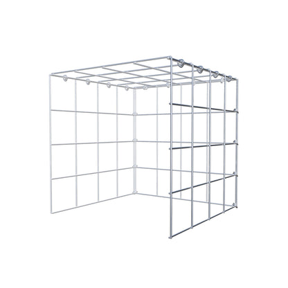 Fourche rapportée type 4 40 cm x 40 cm x 40 cm (L x H x P), mailles 10 cm x 10 cm, anneau C