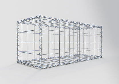 Gabion 100 cm x 40 cm x 40 cm (L x H x D), mesh size 10 cm x 10 cm, spiral