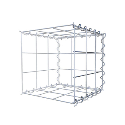 Grown-on gabion type 2 30 cm x 30 cm x 30 cm (L x H x D), mesh size 10 cm x 10 cm, spiral