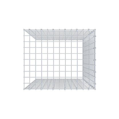 Anbaugabione Typ 4 100 cm x 60 cm x 50 cm (L x H x T), Maschenweite 5 cm x 5 cm, C-Ring