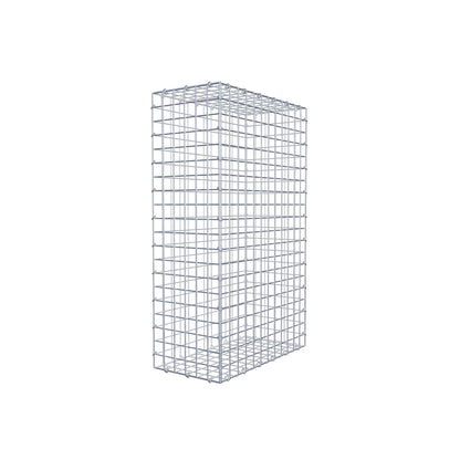 Gabião 100 cm x 60 cm x 30 cm (C x A x P), malhagem 5 cm x 5 cm, anel C