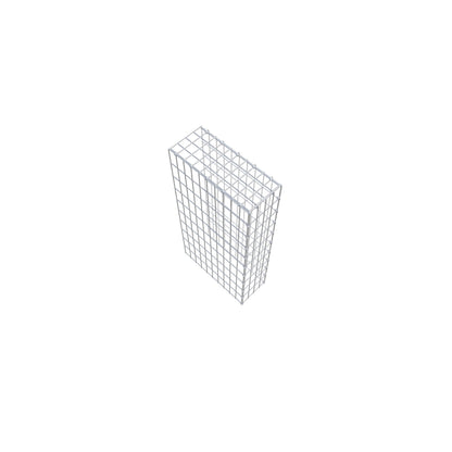 Type 4 oplegkorf 100 cm x 50 cm x 20 cm (L x H x D), maaswijdte 5 cm x 10 cm, C-ring