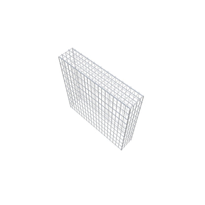 Gabião Tipo 3 100 cm x 100 cm x 20 cm (C x A x P), malhagem 5 cm x 10 cm, anel C