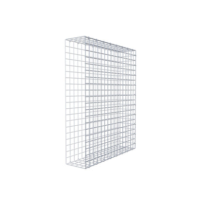 Monteret gabion type 2 100 cm x 80 cm x 20 cm (L x H x D), maskestørrelse 5 cm x 5 cm, C-ring