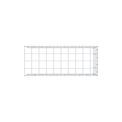 Monteret gabion type 4 100 cm x 40 cm x 40 cm (L x H x D), maskestørrelse 10 cm x 10 cm, C-ring