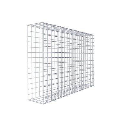 Gabião Tipo 2 100 cm x 70 cm x 20 cm (C x A x P), malhagem 5 cm x 5 cm, anel C
