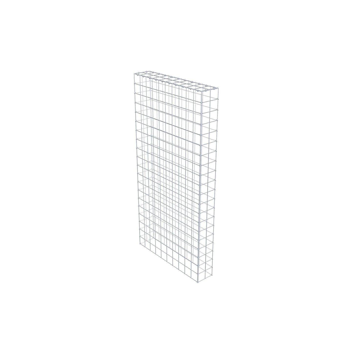 Mounted gabion type 3 200 cm x 100 cm x 20 cm (L x H x D), mesh size 10 cm x 10 cm, C-ring