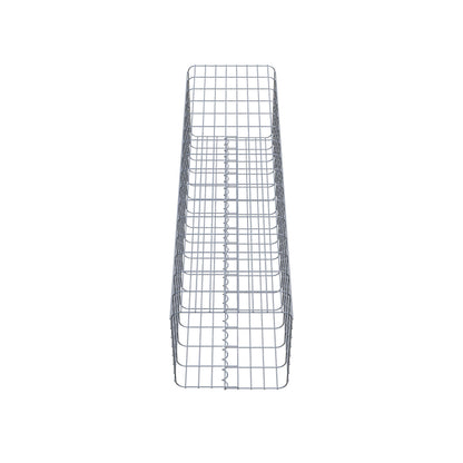Gabion column square 42 cm x 42 cm, 160 cm height, MW 5 cm x 10 cm