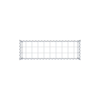 Gabião Tipo 3 100 cm x 30 cm x 30 cm (C x A x P), malhagem 10 cm x 10 cm, espiral