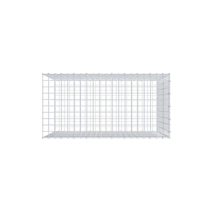 Gabbione aggiuntivo di tipo 2 100 cm x 70 cm x 50 cm (L x H x P), maglia 5 cm x 5 cm, anello a C