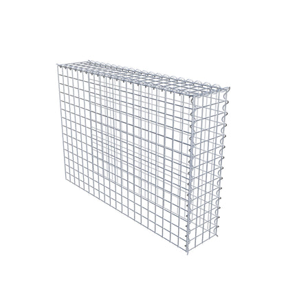 Grown-on gabion type 4 100 cm x 70 cm x 20 cm (L x H x D), mesh size 5 cm x 5 cm, spiral