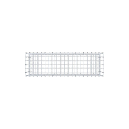 Gabion 100 cm x 60 cm x 30 cm (L x H x D), mesh size 5 cm x 10 cm, C-ring