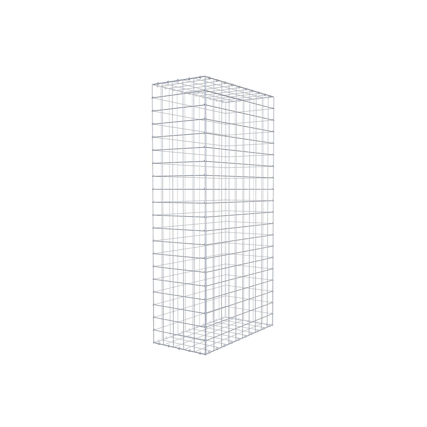 Gabião 200 cm x 100 cm x 50 cm (C x A x P), malhagem 10 cm x 10 cm, anel C