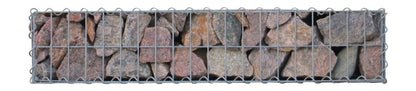 Gabion 100 cm x 20 cm x 30 cm (L x H x D), maskestørrelse 5 cm x 10 cm, spiral