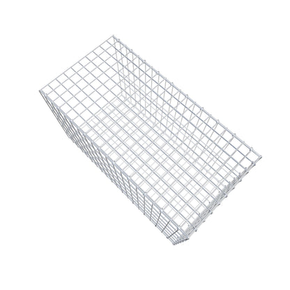 Fourche rapportée type 2 100 cm x 60 cm x 50 cm, mailles 5 cm x 10 cm, anneau en C