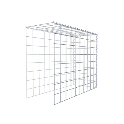 Gabião tipo 4 100 cm x 80 cm x 40 cm (C x A x P), malhagem 10 cm x 10 cm, espiral