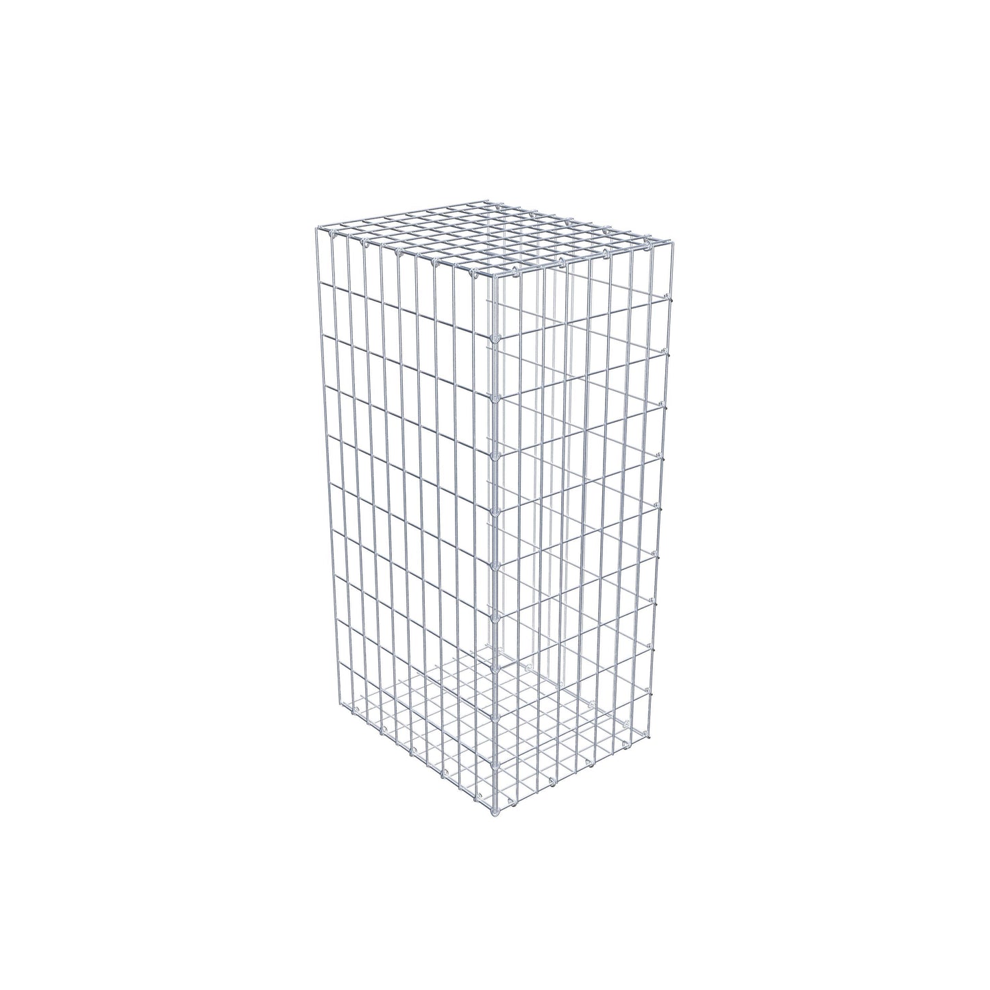 Pila adicional tipo 2 100 cm x 50 cm x 40 cm, malla 5 cm x 10 cm, anillo en C