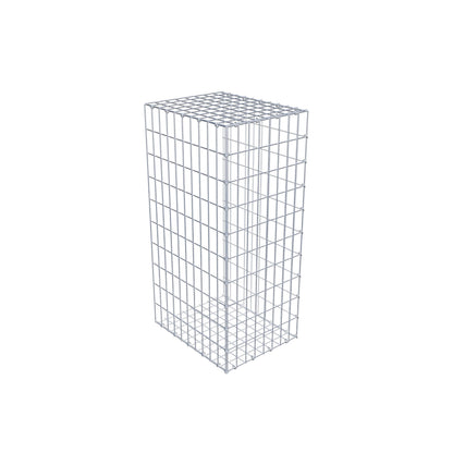 Pila adicional tipo 2 100 cm x 50 cm x 40 cm, malla 5 cm x 10 cm, anillo en C