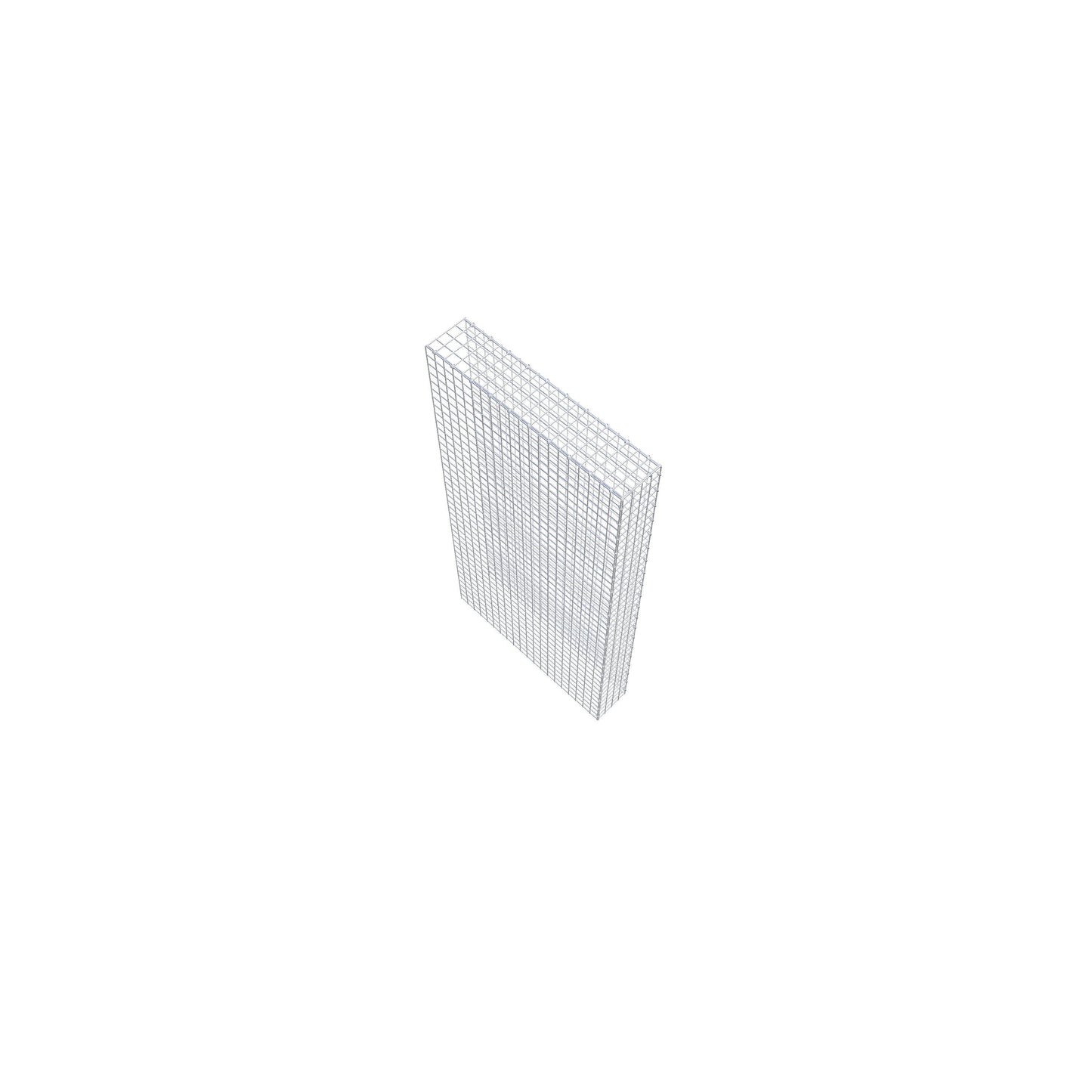 Mounted gabion type 4 200 cm x 100 cm x 20 cm (L x H x D), mesh size 5 cm x 5 cm, C-ring