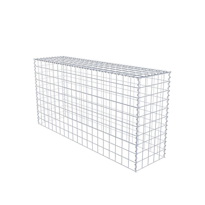 Gabbione aggiuntivo tipo 3 200 cm x 100 cm x 50 cm (L x A x P), maglia 10 cm x 10 cm, spirale