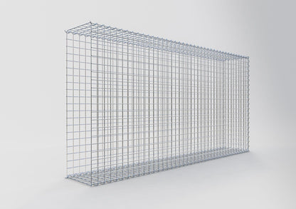 Opvokset gabion type 2 200 cm x 100 cm x 30 cm (L x H x D), maskestørrelse 5 cm x 5 cm, spiral