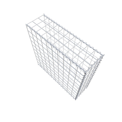 Gabbione aggiuntivo tipo 2 100 cm x 100 cm x 30 cm (L x H x P), dimensione maglia 10 cm x 10 cm, a spirale