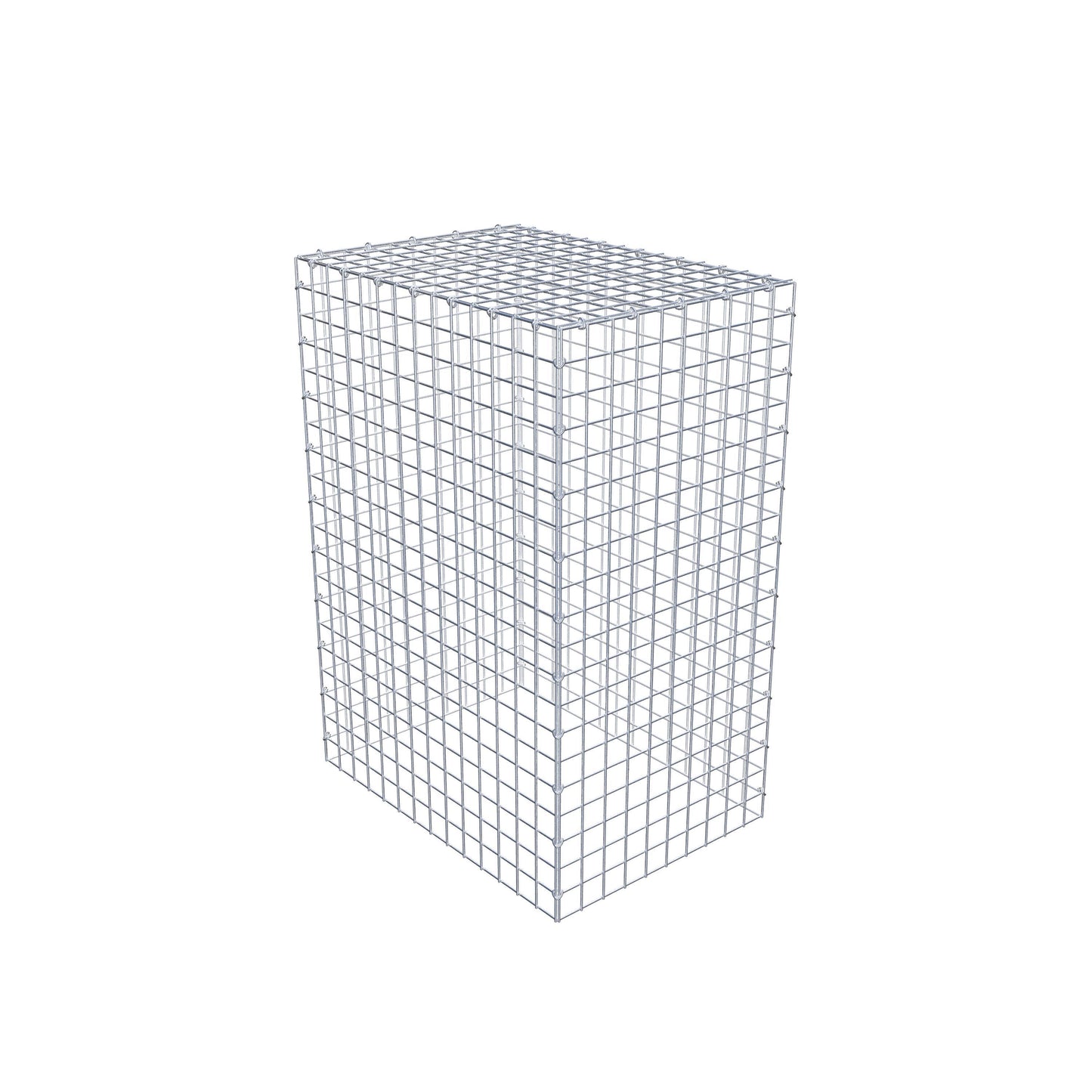 Type 3 oplegkorf 100 cm x 70 cm x 50 cm (L x H x D), maaswijdte 5 cm x 5 cm, C-ring