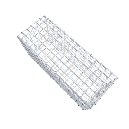 Gabion 80 cm x 40 cm x 30 cm (L x H x D), maskstorlek 5 cm x 5 cm, C-ring