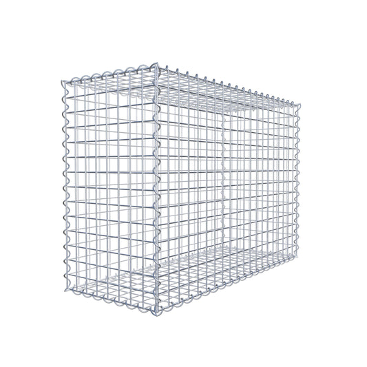 Gabione 100 cm x 70 cm x 40 cm (L x H x T), Maschenweite 5 cm x 5 cm, Spirale