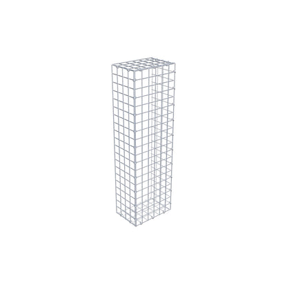 Gabbione aggiuntivo tipo 2 100 cm x 20 cm x 30 cm (L x A x P), maglia 5 cm x 5 cm, anello a C
