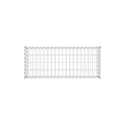 Gabion 100 cm x 20 cm x 40 cm (L x H x D), mesh size 5 cm x 10 cm, spiral