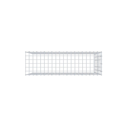 Fourche rapportée type 4 100 cm x 70 cm x 30 cm (L x H x P), mailles 5 cm x 10 cm, anneau en C